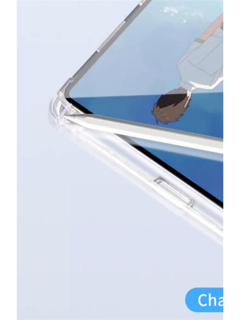 OppoPad3 Pro Magnetic Tri-Fold Case with Pen Slot - Silicone Full Wrap, Anti-Drop