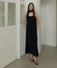 REORG Gir Dart Long Skirt Navy