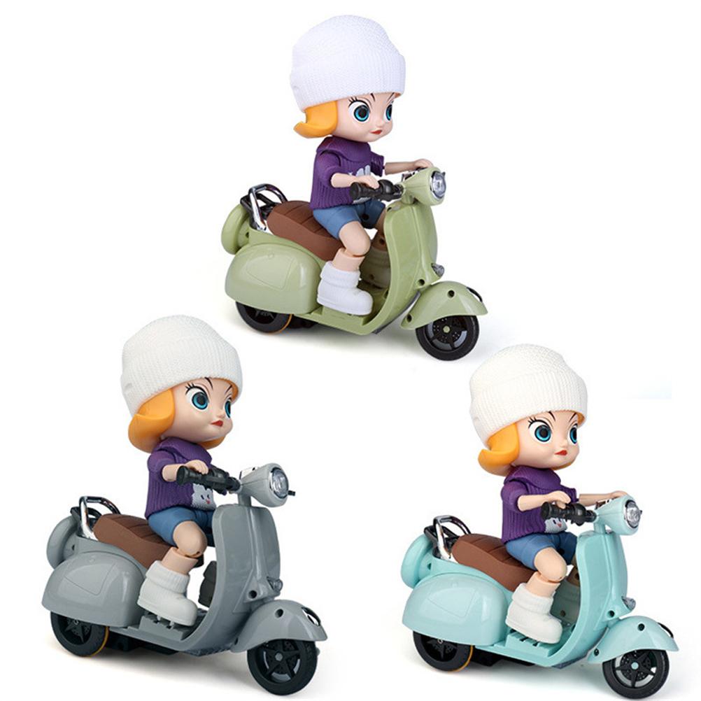 Tricycle Toy with LED Light Sound 360 Degree Rotating Electric Stunt Tricycle Toy for Children Music Light Toys