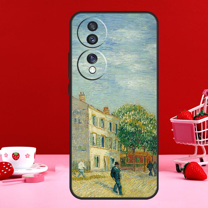 Van Gogh Oil Painting For Honor Magic 7 5 6 Pro V5 Case For Honor 200 400 50 70 90 Lite X8a X8b X9a X9b X9c Cover