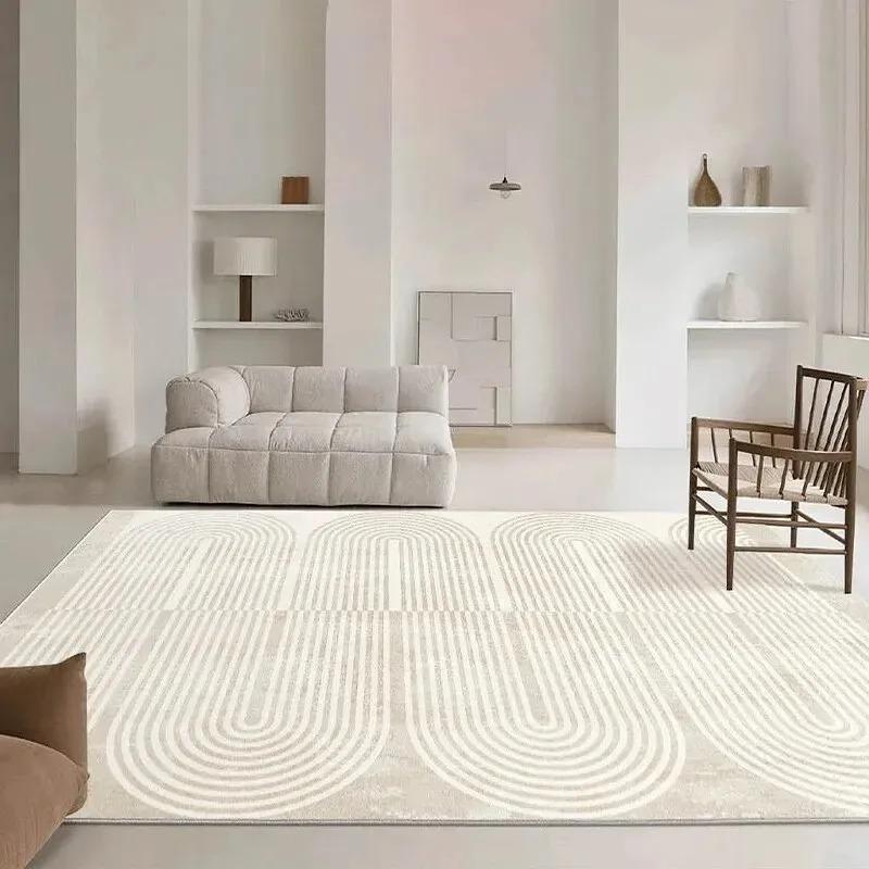Dieser moderne minimalistische rutschfeste Teppich kann als Fußmatte, Küchenmatte oder zur Dekoration von Sofas, Schlafzimmern und Wohnzimmern verwendet werden.