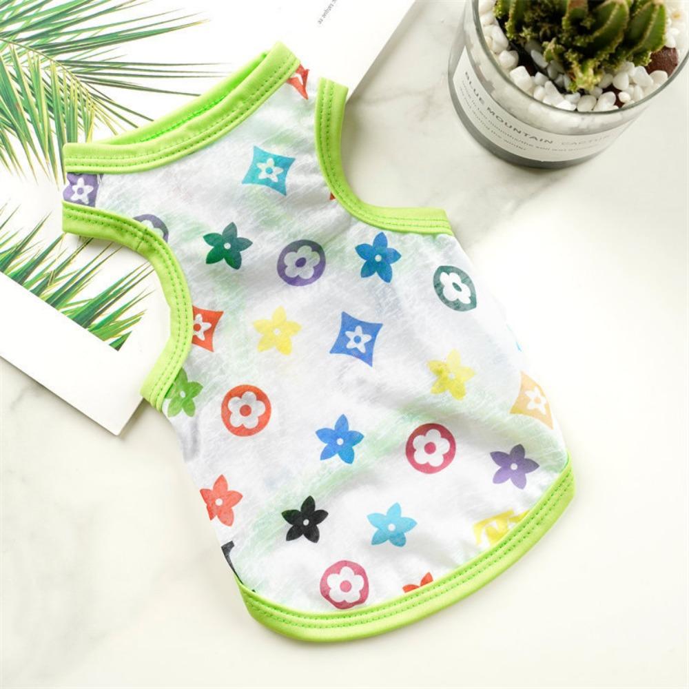 Pet Small and Medium-sized Dog French Fighting Cat Teddy Bear Dog Clothes Spring and Summer Sun Protection Cool Vest Supplies