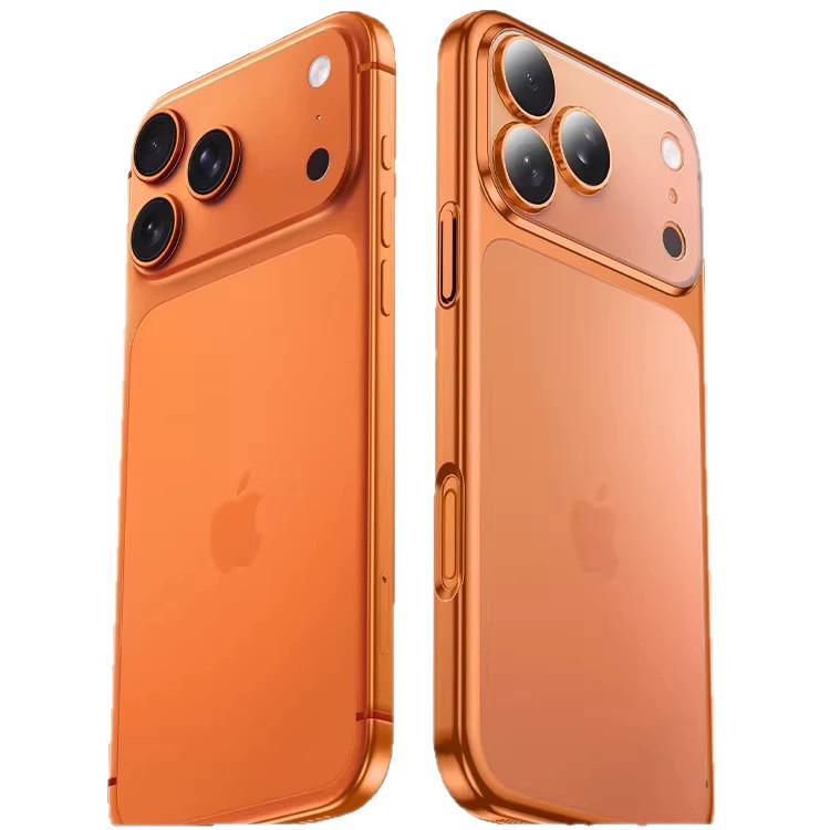 Electroplated Frosted Full Coverage Lens Film Case for iPhone16/17 Pro Max