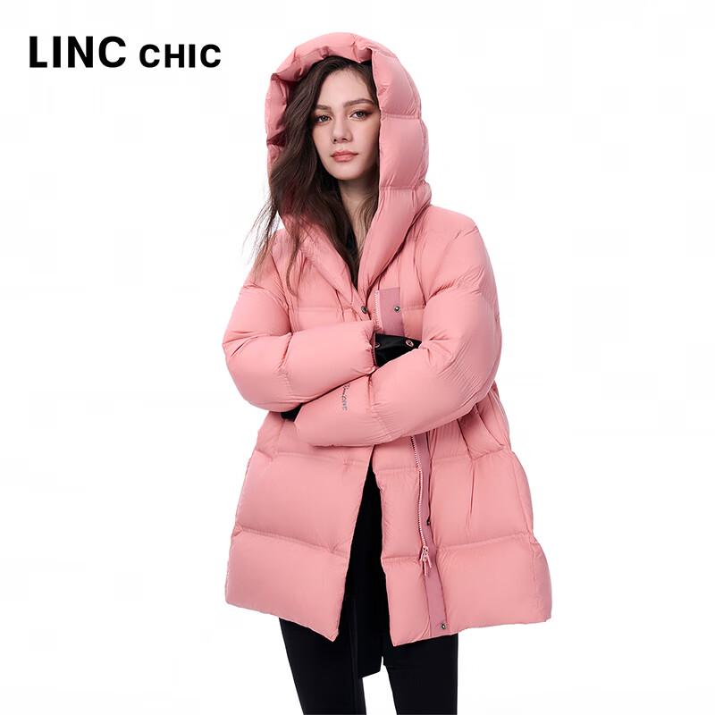 Jin Yujie Women's Puffer Mid-Length 90% Duck Down Jacket