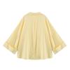 Women's Shirts Striped Oversize Shirts for Women Wide Sleeve Casual Shirts and Blouses Woman White Summer Loose Tops Woman