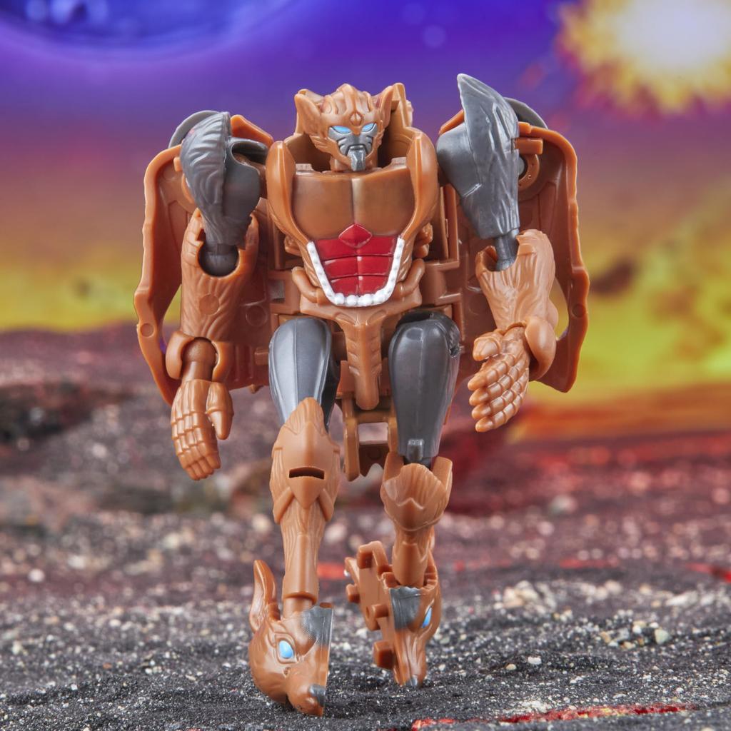 Transformers Legacy United Core Class Beast Wars II Universe Tasmanian Transforming Action Figure Kid, 3.5-Inch 8+