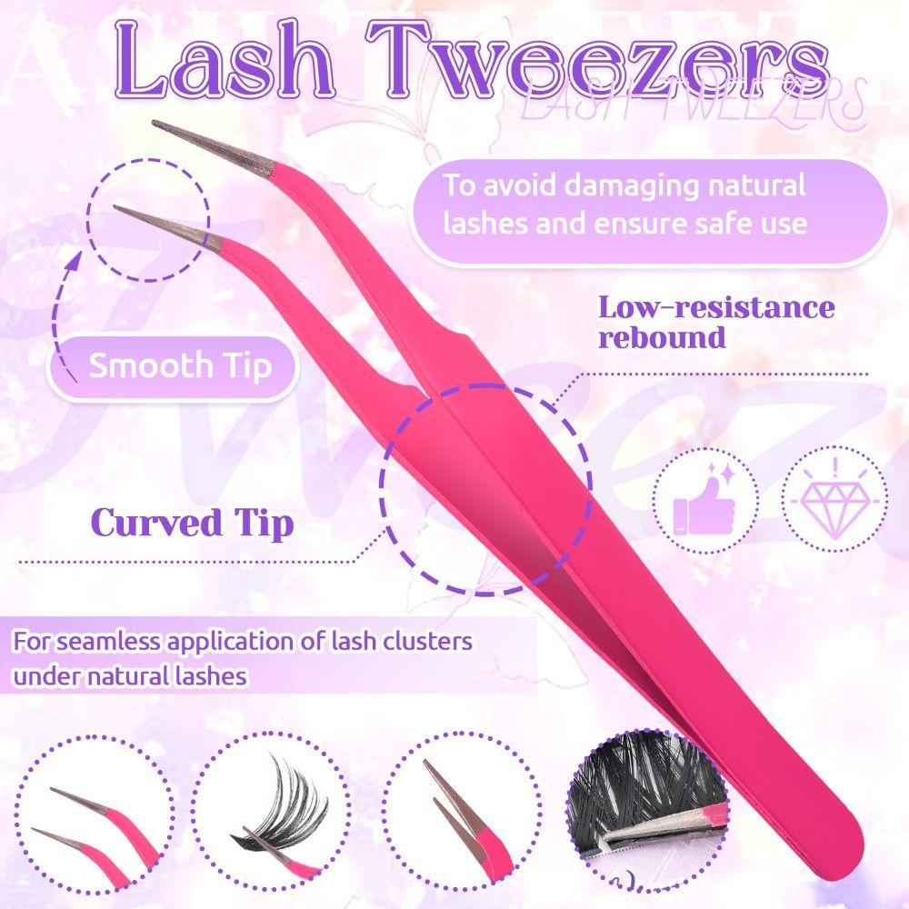 Natural Look 3D Faux Mink Lash 10-18mm Length DIY Lash Extension Kit  Eye Lash Extension