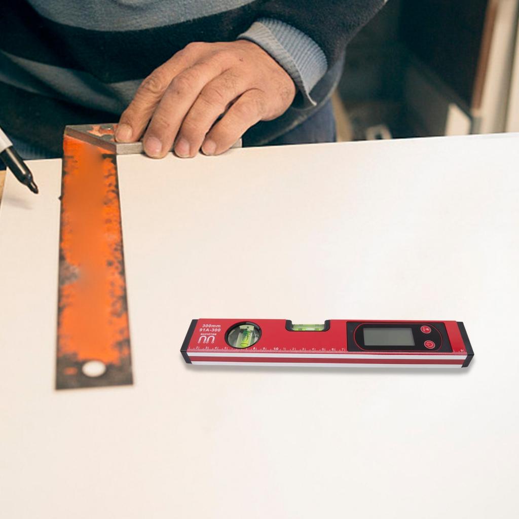 High Accuracy Digital Level Ruler for Construction and DIY Applications