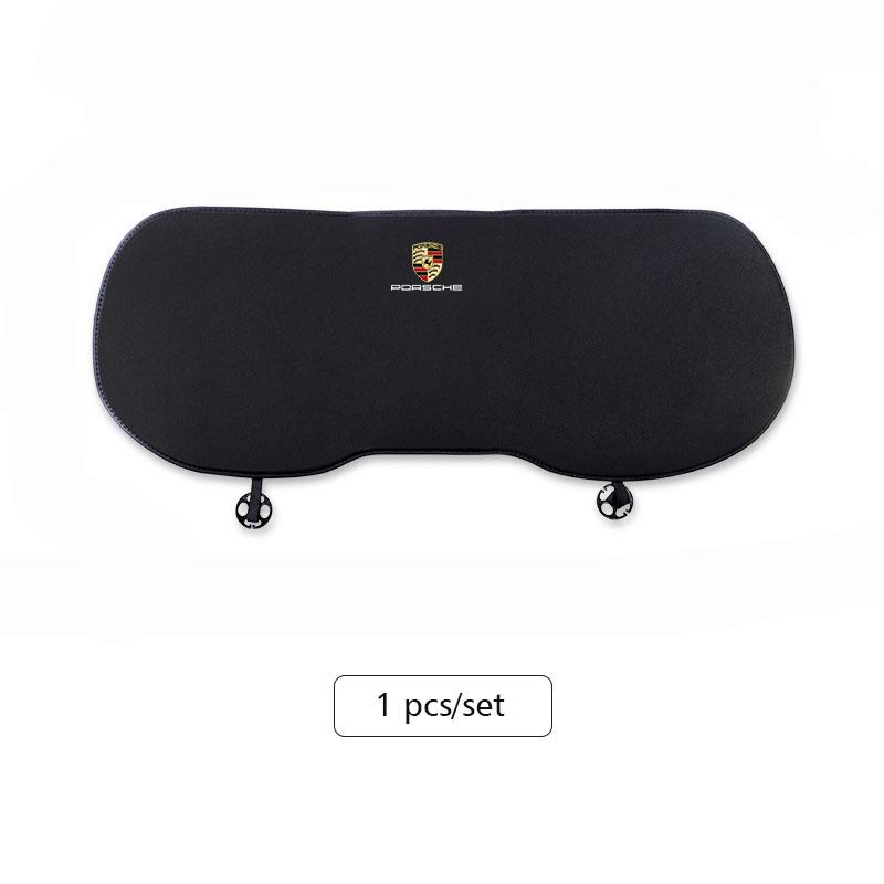 Funda de Cojín para Asiento de Coche Almohadilla para Respaldo Esterilla Protectora Para Porsche Panamera Taycan 911 718 Macan Cayenne Boxster Cayman 918 Pajun