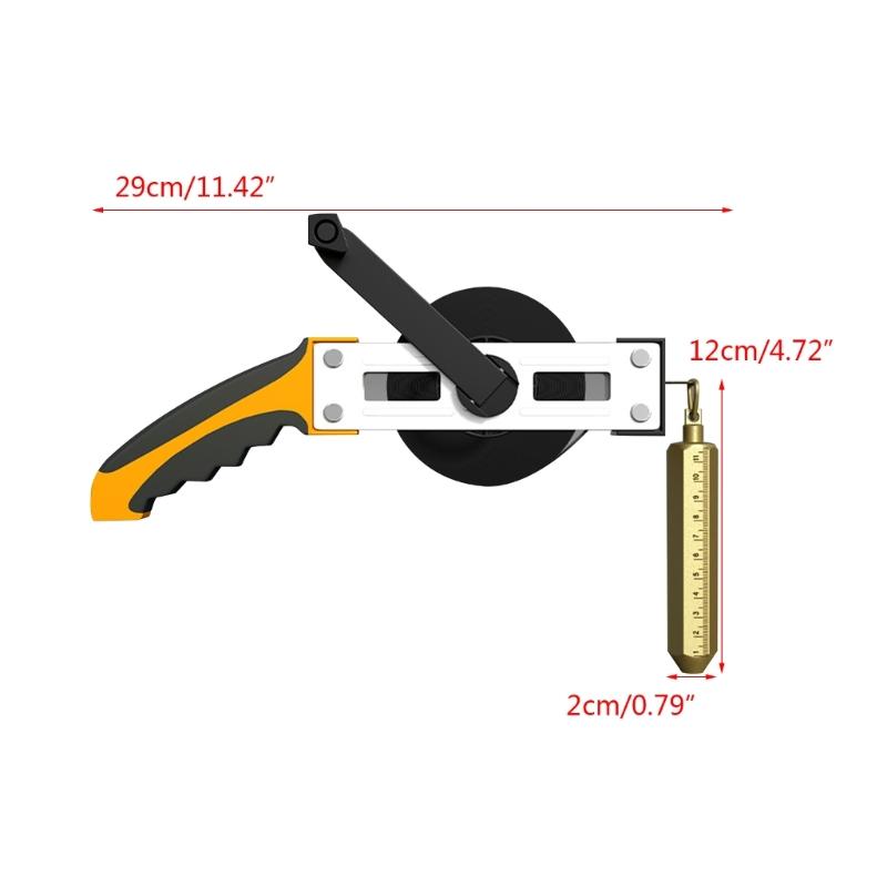 High Accuracy Oil Gauging Tape Carbon Steel Oil Gauging Tape 5/10/15/20/30M Dropship