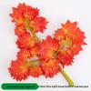 Artificial Red Maple Leaf Branch for Decoration and Landscaping