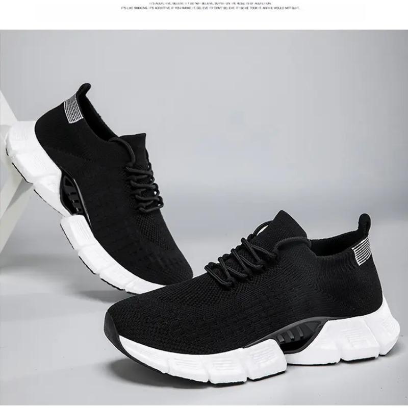 Fashion Big Size 46 Sneakers Summer Lightweight Men Shoes Mesh Running Shoes Breathable Walking Footwear Casual Zapatillas De Deporte