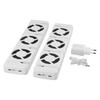 3.0 Duo-Set Radiator Fan For Smart Radiator Booster Extension Set Ventilator Fan 5V Household Radiator Fireplace Fan New