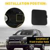 Pair Front Bumper Tow Hook Eye Cover For Toyota Cap RAV4 2011-2012 Left Right