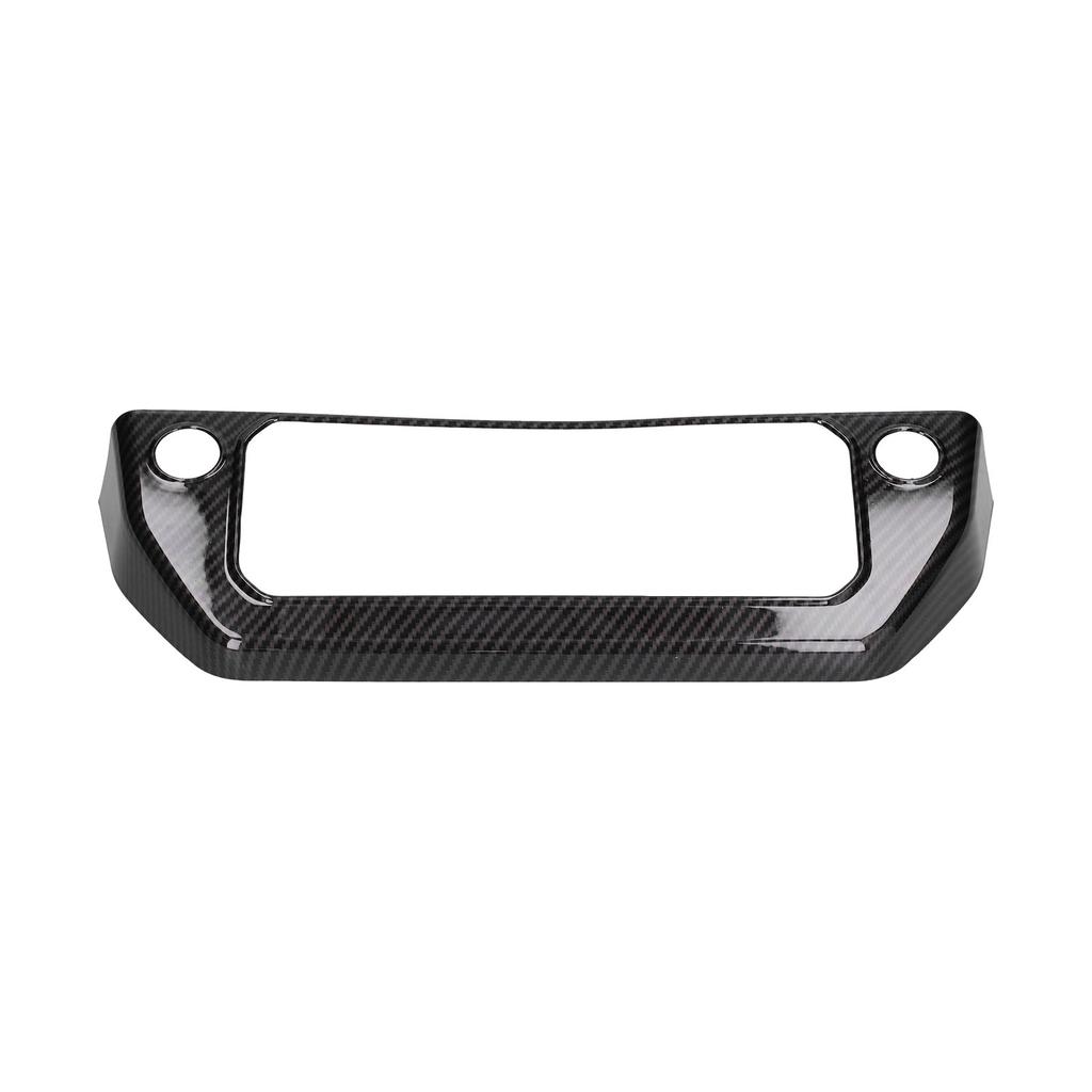 Air Conditioning Switch Panel Trim Cover Carbon Fiber Style Replacement for Land Rover Defender 2020 2021