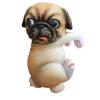 3D Dog Climbing Garden Statue Cute Fish Tank Figurine Garden Figurine  Garden