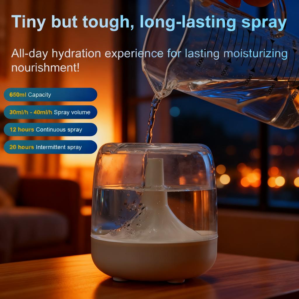 Mini humidifier Small household large spray aromatherapy machine for bedroom High volume usb air humidifier