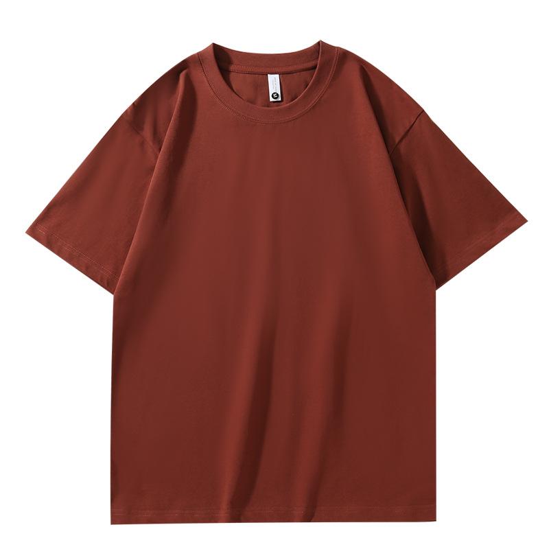 Men's Oversized Loose Fit Crew Neck T-Shirt - Soft Cotton Casual Short Sleeve Top