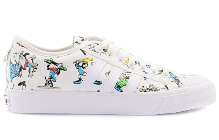 Nizza Disney X Nizza Adidas Originals 'Sport Goofy Pack - White' FW0645