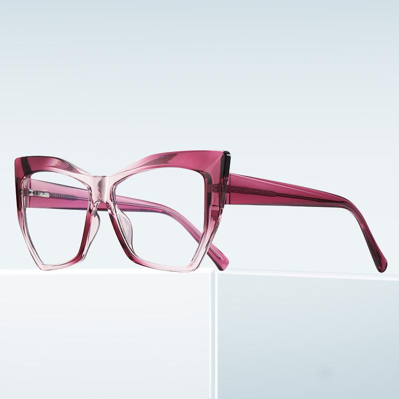Big Frame Cat Eye Nearsighted Eyeglasses For Women TR90 Oversized Short-sight Prescription Spectacles Female 0 -0.5 -0.75 To -6.0