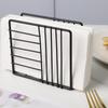 Stable Iron Napkin Holder Stainless Steel Countertop Napkin Organizer  Table Decoration