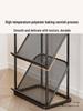 Floor-Standing Wrought Iron Magazine & Brochure Display Rack