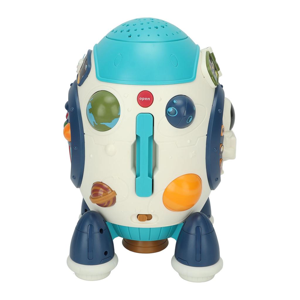 Musical Rocket Toy Portable Early Educational 19 Music Keys Space Musical Rocket Toy for Children