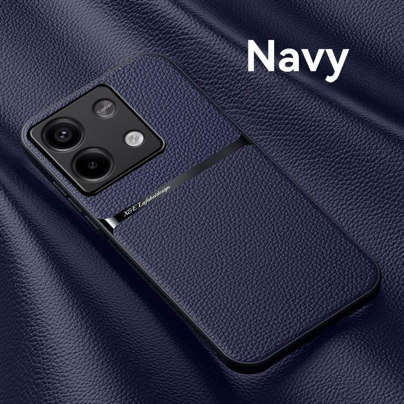 

Кожаный чехол-фунда для Xiaomi Poco X6 5G Автомобильный магнитный держатель Противоударный чехол для Pocox6 Pocco Poxo Poko Little X6 X 6 6X 5G Чехол For Poco X6 (5G)