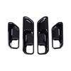For Toyota Land Cruiser 2024 2025 Bright black Inner Door Handle Bowl Cover