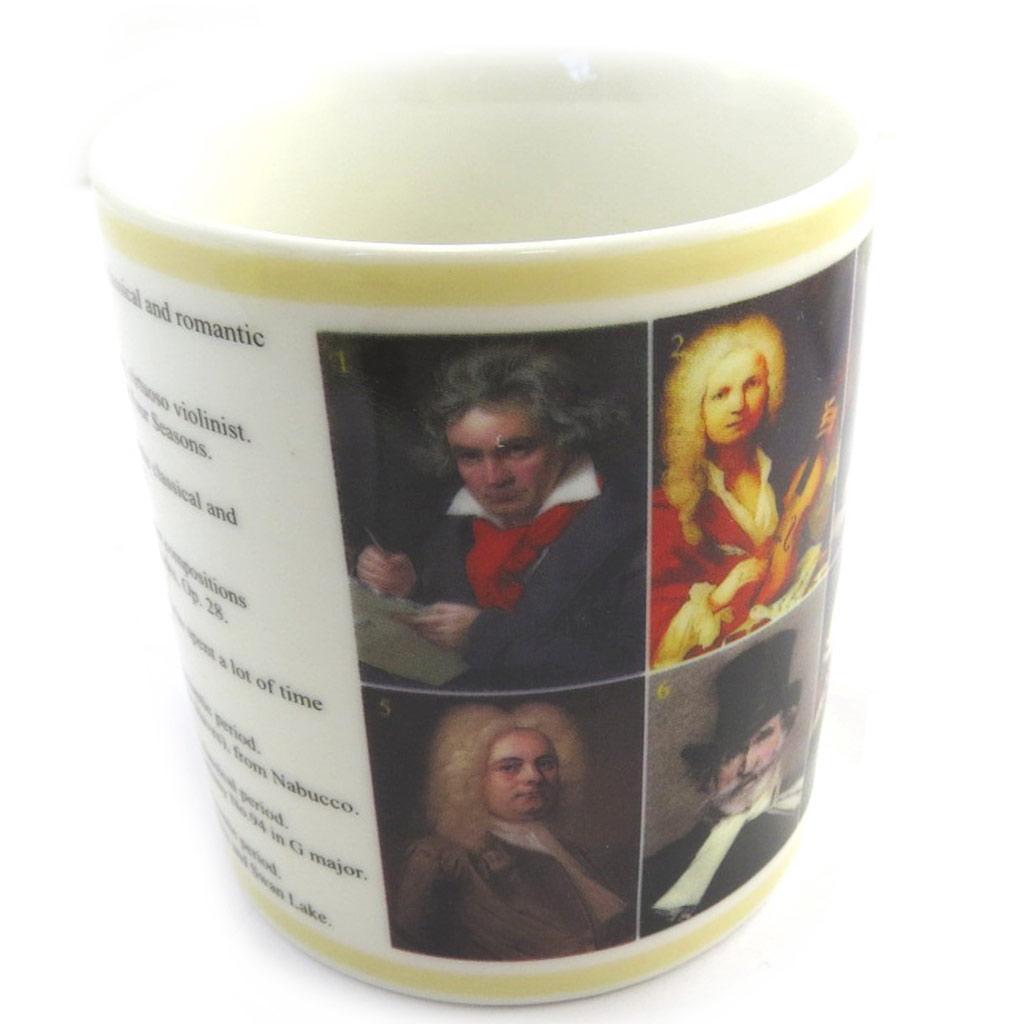 Les Trésors De Lily [N0849] - Creative Mug 'Composers' - Music