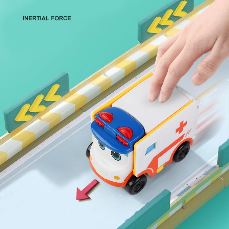 Gogobus Transformable School Bus Robot Deformation Doublesided Car Kid Toys