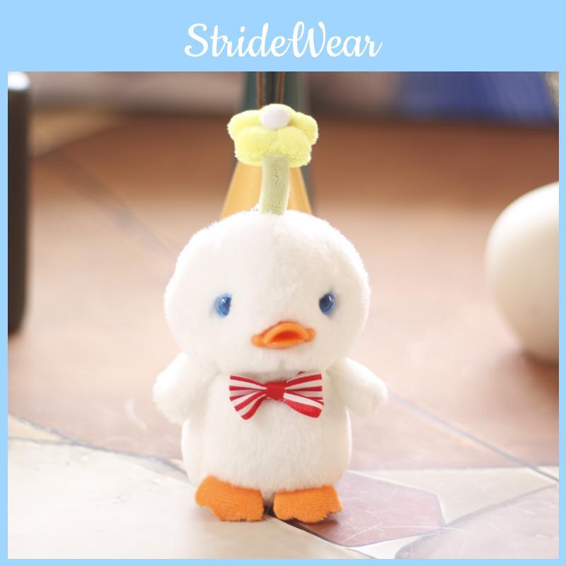Adorable Plush Chick Keychain Cute Duckling Bag Charm Soft Stuffed Animal
