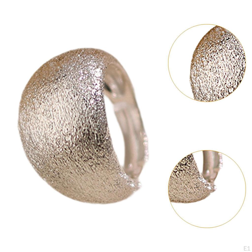 Brushed Ring Copper Round Wedding for Birthday Graduation Mother's Day