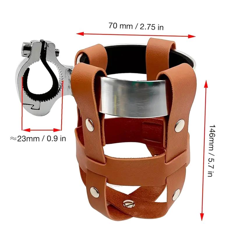 Adjustable Bicycle Bottle Holder Aluminum Alloy Material Retro Classic Kettle Rack for Road Bike Mountain Travel Cycling