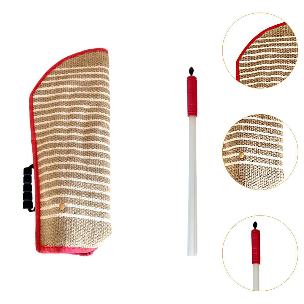 Dog Bite Sleeve Agility Trainer Training Equipment Dog Bite Pillow Tug Toy for Fetching Puppy Playing Tug of War Outdoor