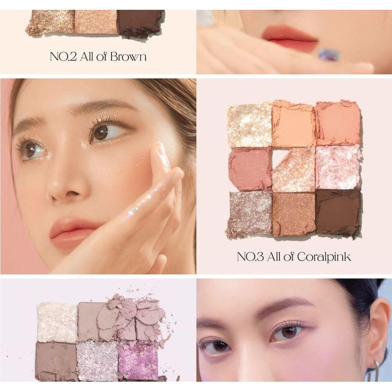 UNLEASHIA - Glitterpedia Eye Palette - 7 Types