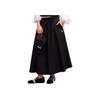 Puma T7 Woven Midi Skirt Fashion Comfortable Soft Skin-Friendly Casual Long Skirt Women Skirts 634064-01