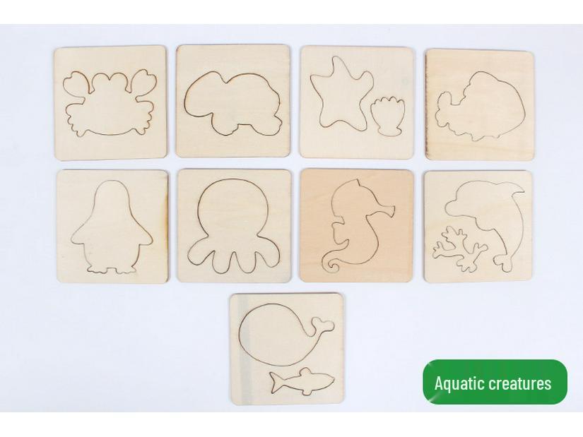 Kindergarten & Primary Drawing Tool Set: Beginner Doodle & Painting Templates for Boys & Girls