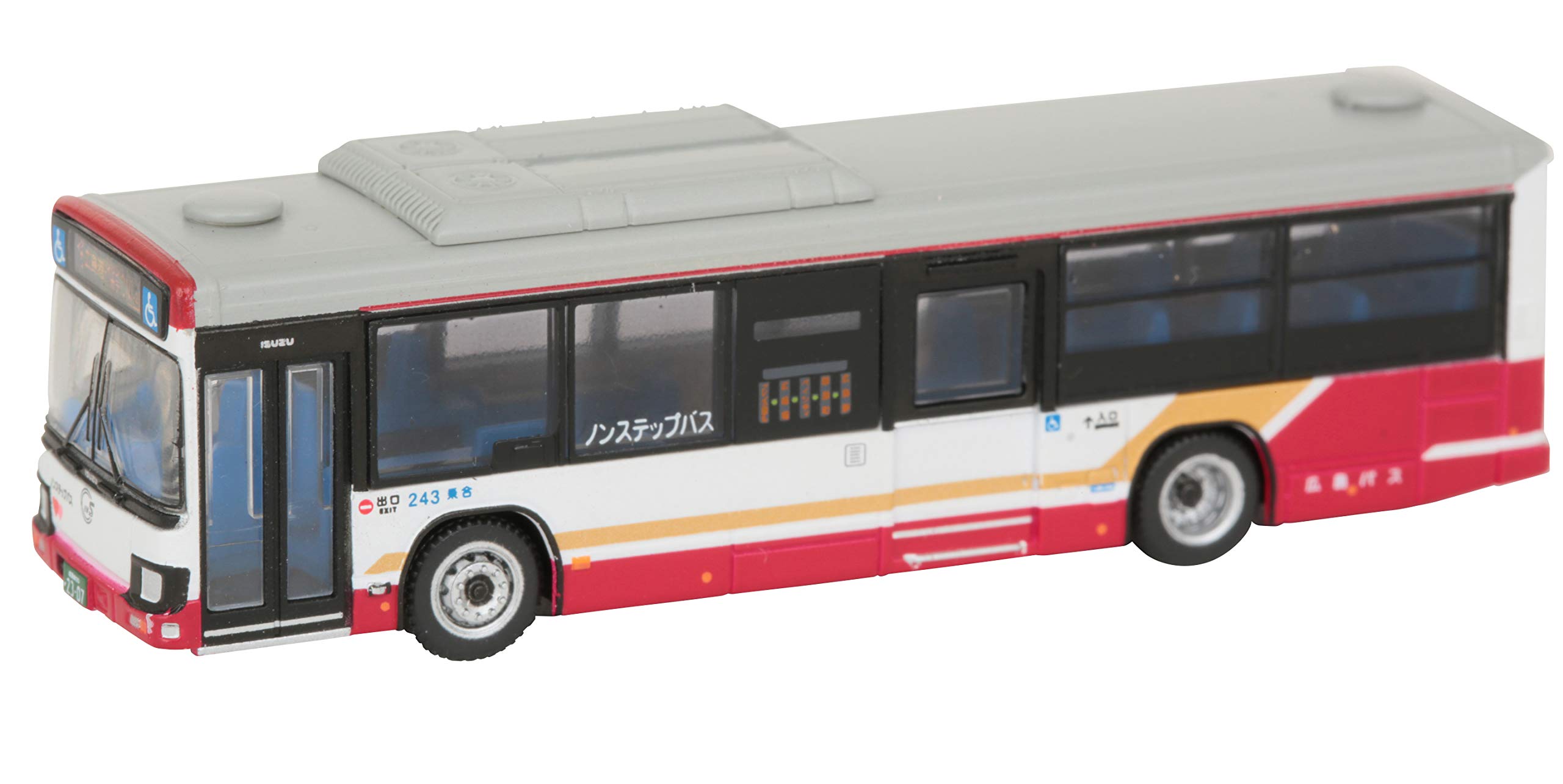 

Nationwide Bus Collection JB072 Hiroshima Bus Isuzu Erga Diorama Supplies (Manufacturer s First Order Limited Edition)