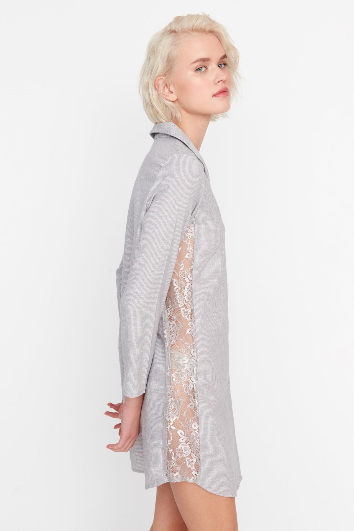 

Nightgown - Gray - Basic