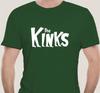 NEW The Kinks Band Logo Cotton S-5XL T Shirt Short Sleeve Green UR771 Unisex T-Shirt