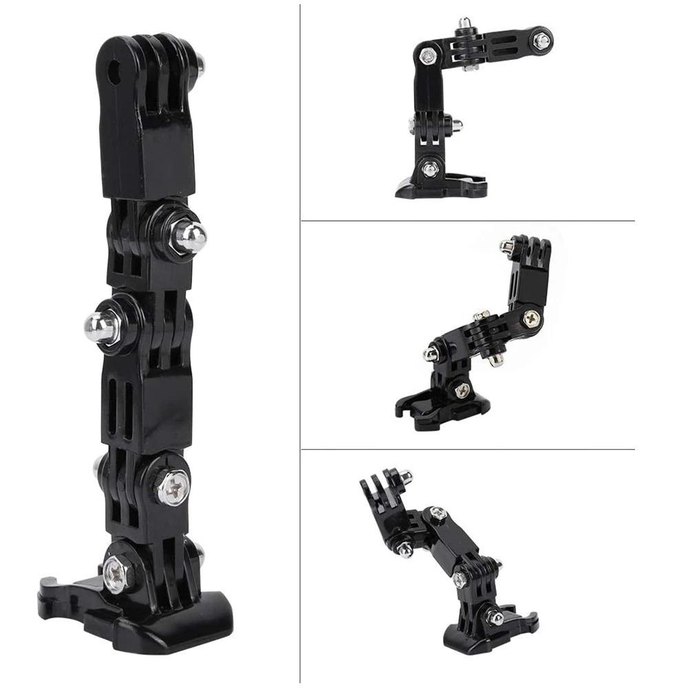 Motorcycle Helmet Mount For Gopro Hero 13 12 11 10 Yi Osmo Action Sports Camera Mount Full Face Holder Accessories Strap