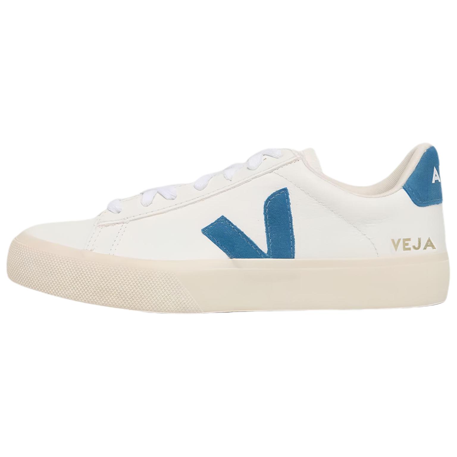 VEJA Campo Lace Up  Extra White Swedish Blue  CP0502818 43