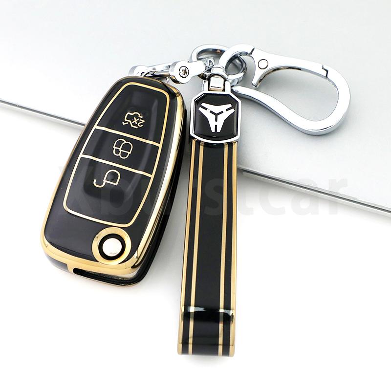 Auto Keyless For Ford Focus Galaxy Mondeo Transit Tourneo Custom Ranger C-Max S-Max Soft Fashion Tpu Car Remote Key Case Cover