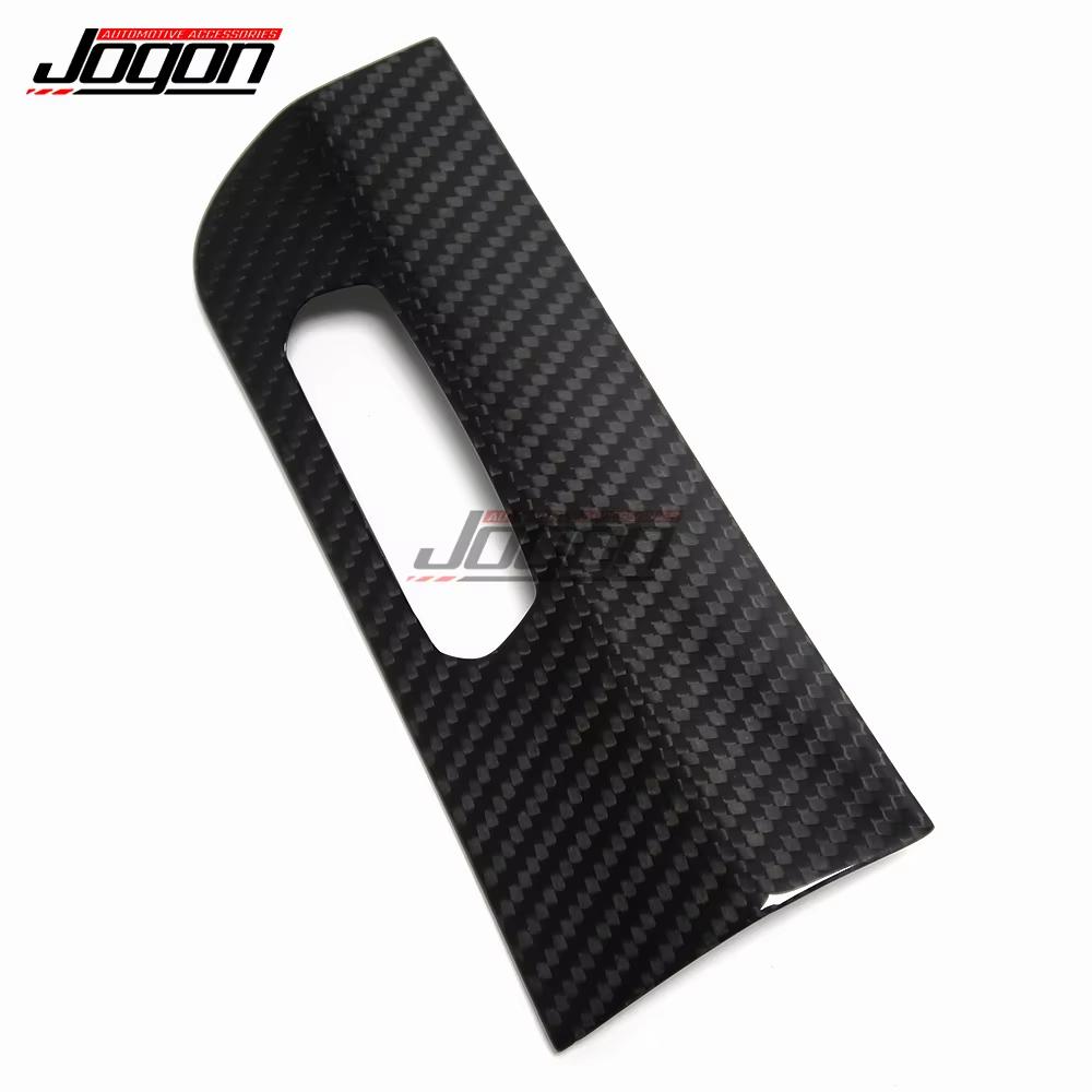 Dry Carbon Fiber For Corvette C8 Stingray Z06 Z51 -2025 Car Interior Headlight Switch Button Frame Decorative Cover Trim