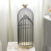 Artistic Metal Birdcage Soft Decoration Nordic Style Light Luxury Creative Modern Personality Home Living Room Designer Decoration