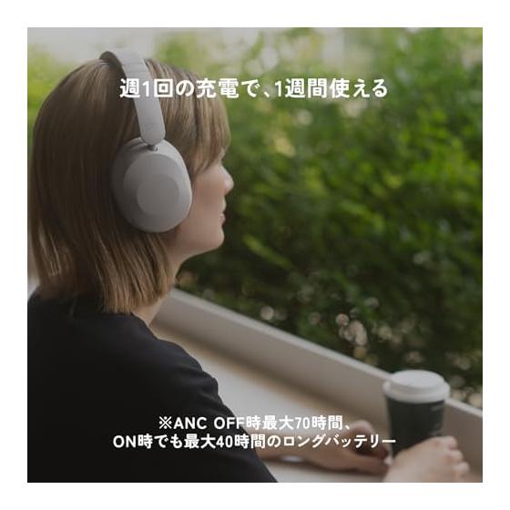 [Amazon.co.jp Limited] [VGP2026 Gold Award] final UX1000 Hybrid Noise Canceling Wireless Headphones, External Sound Capture, Multi-point, Up to 70
