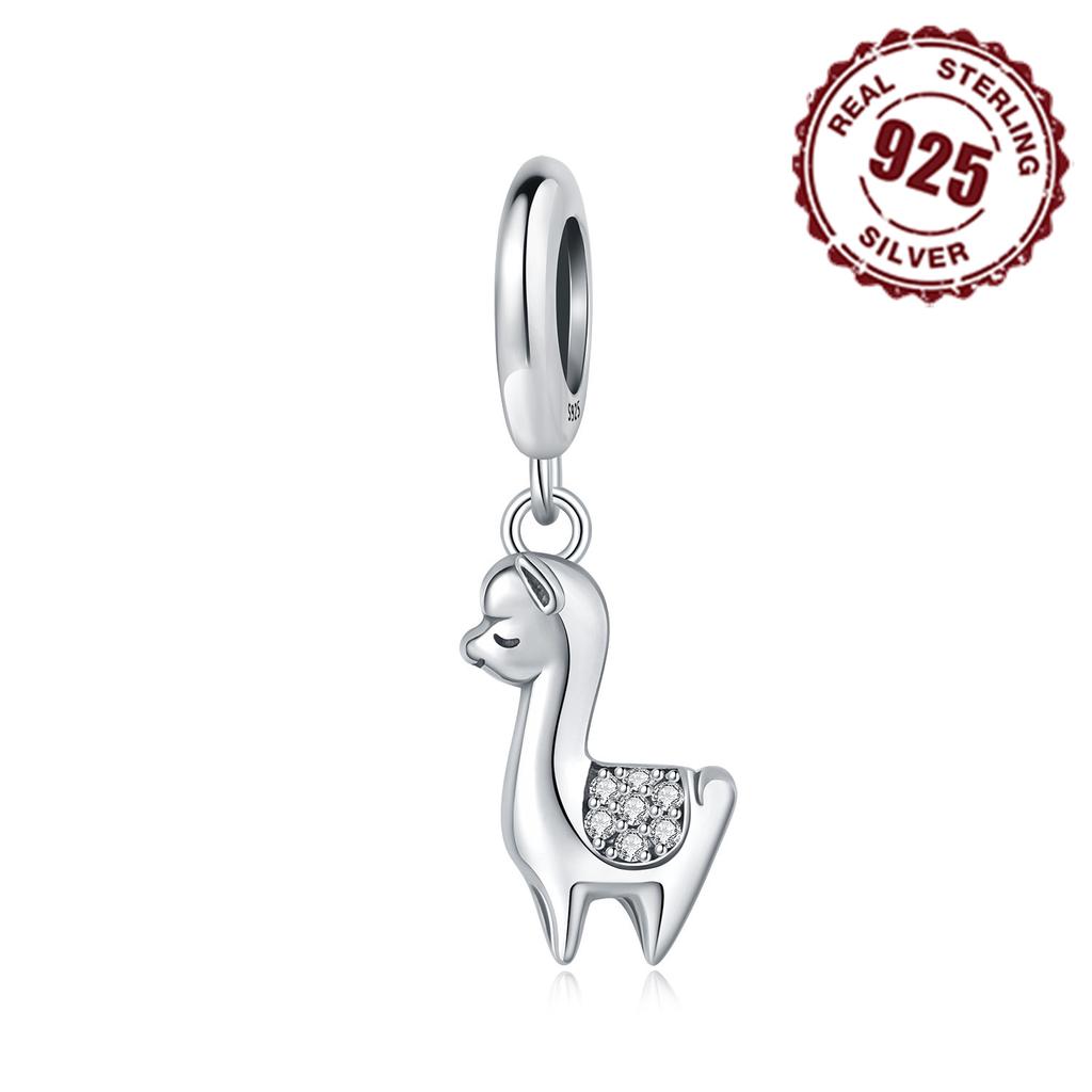 Metallo Rame Serie Alpaca Carino Componenti Perline Ciondolo Componenti Perline Fascino Componenti Perline Compatibili Con Autentico Originale Indossare Braccialetti Fai Da Te