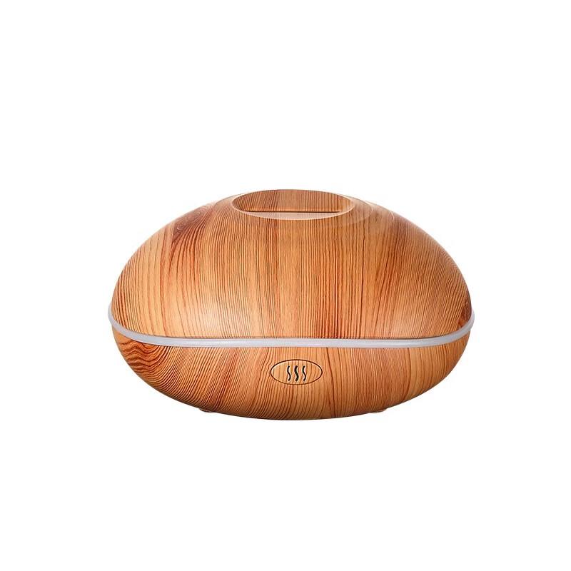 Flame Effect Aroma Diffuser Humidifier with 7-Color LED