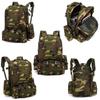 Jingzhou 36-55L Multifunctional Outdoor Camouflage Hiking Backpack